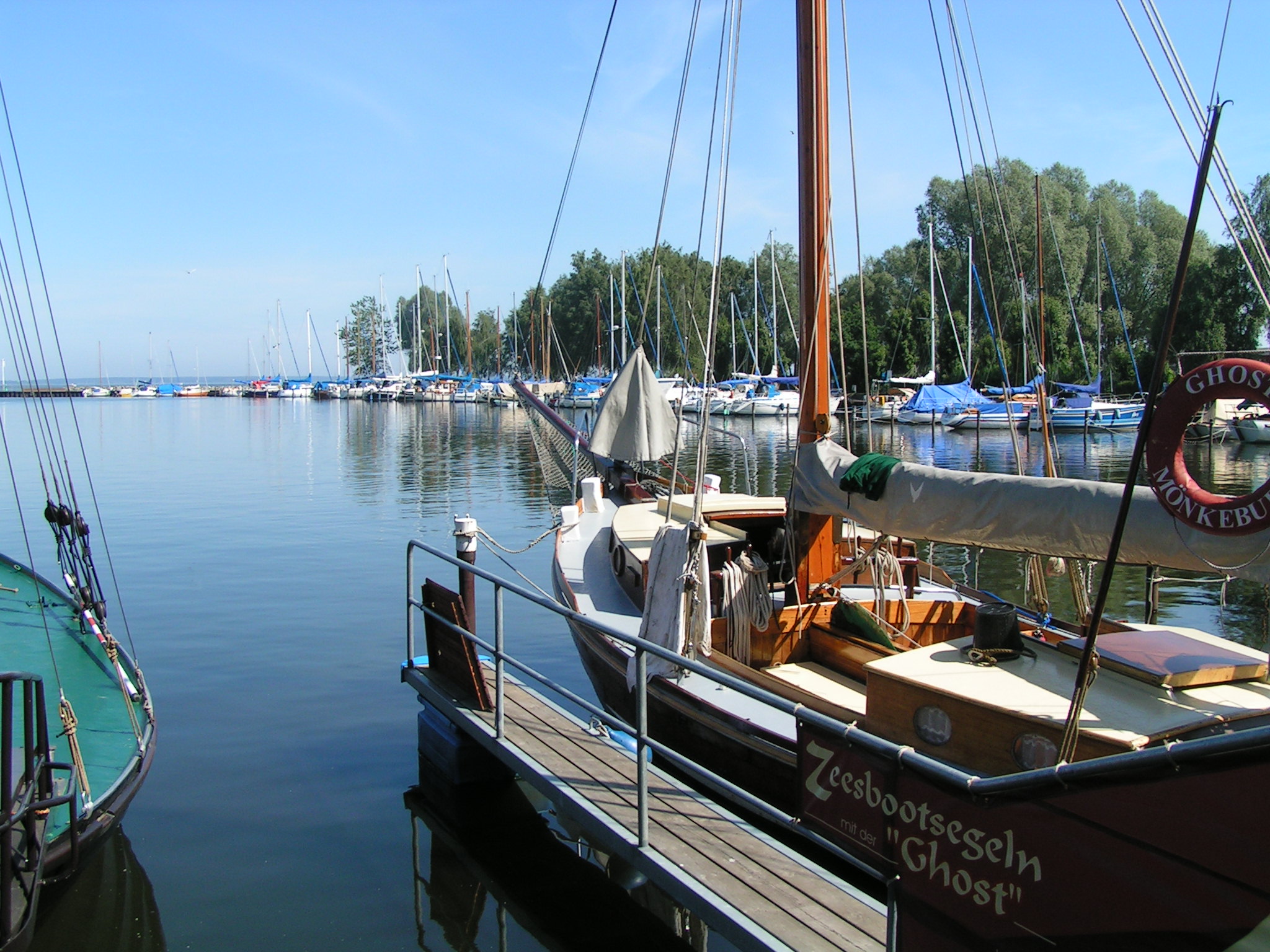 Zeesenboot in Mönkebude